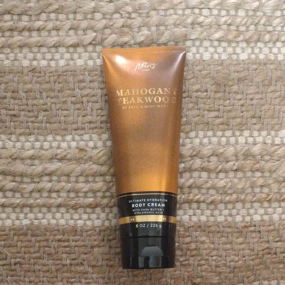 🌿 Bath & Body Works Mahogany Teakwood Men's Body Cream
